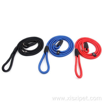 Dog Slip Lead Nylon Adjustable Loop Training Leash